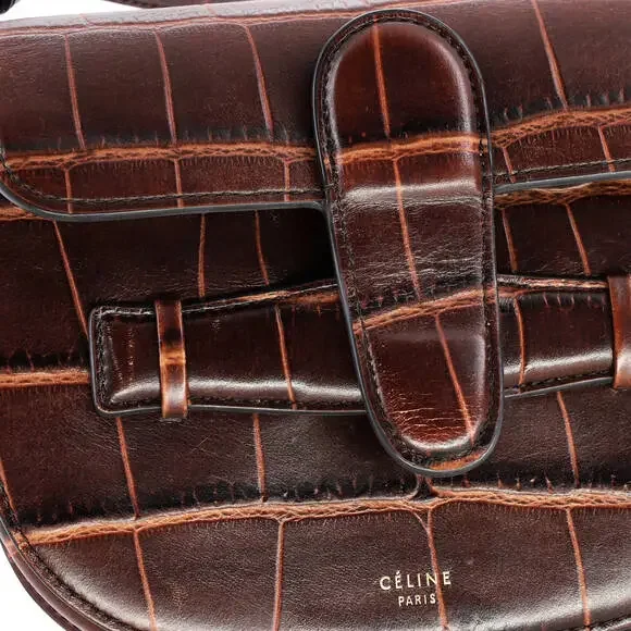 Celine Symmetrical Shoulder Bag #243173C11B - Picture 6 of 8